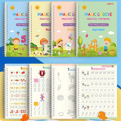 Eco-Write⢠Write-Vanish-Repeat Journal for Kids (4 Books + 10 Refills)