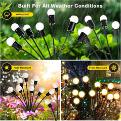 Solar Firefly Garden Lights