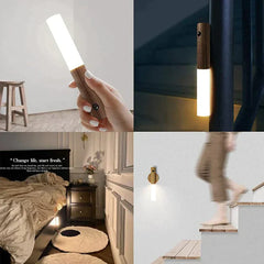Smart Wooden Sensor Light